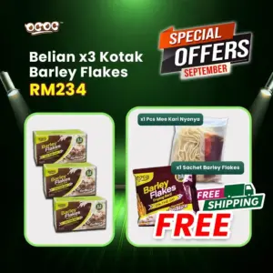 Pakej Promo : Barley Flakes x 3