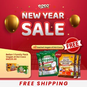 NEW YEAR SALES : 1 Pack Family Pack Vegan Atau COCO