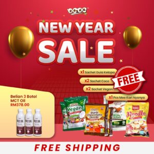 NEW YEAR SALES : 3 MCT Oil